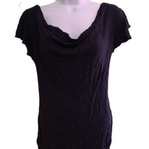 Elegant Women's Black Top